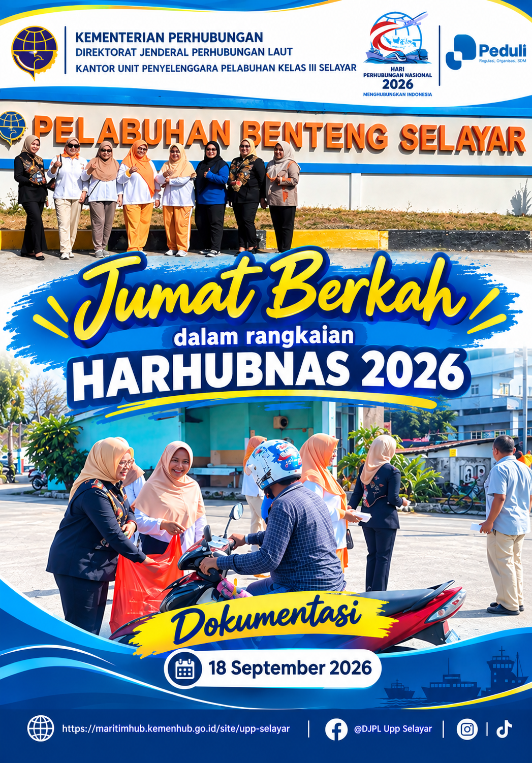 Jumat Berkah dalam rangkaian Harhubnas 2026